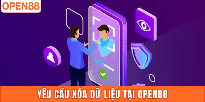 Yêu cầu xóa dữ liệu tại Open88